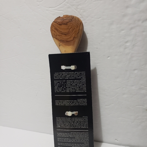 NEW! HANDMADE Set Of 2 Real Of Olive Wood Salad Serving - Picture 3 of 4